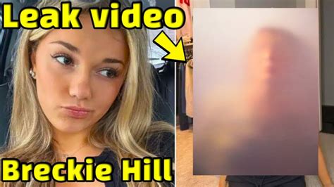 breckie hill shower leak|Breckie Hill claims her ex